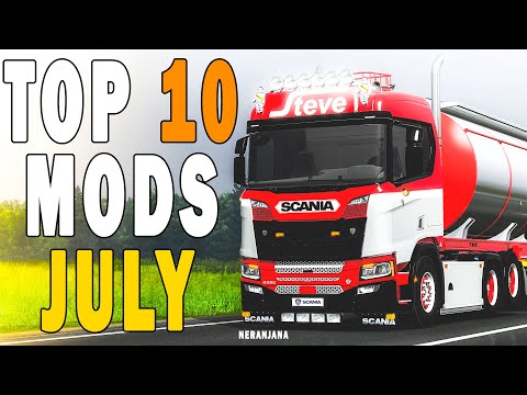 TOP 10 ETS2 MODS - JULY 2021 | Euro Truck Simulator 2 Mods