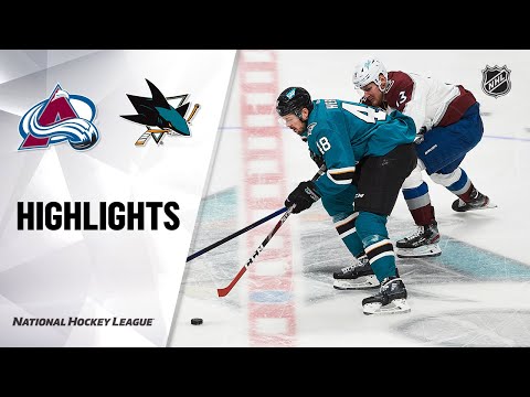 Avalanche @ Sharks 5/3/21 | NHL Highlights