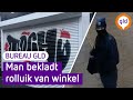 Graffiti op rolluik in Tiel | Bureau GLD