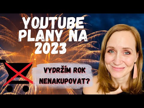 Rok bez nákupů | Moje plány na rok 2023 | Jaká videa budu natáčet?