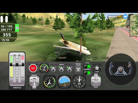 Emergency Landing On The Beach After Engine Exploded - Airplane Crashes! Besiege plane crash