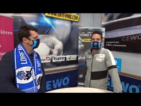 Interview Jérôme Bahuaud suite au match de la 10ème journée de proB