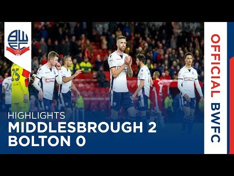 HIGHLIGHTS | Middlesbrough 2-0 Bolton