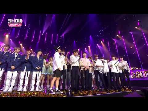 170824Wanna one  7관왕 워너원  1위미방연분