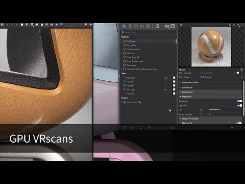 V-Ray Next for SketchUp Courseware — GPU VRscans