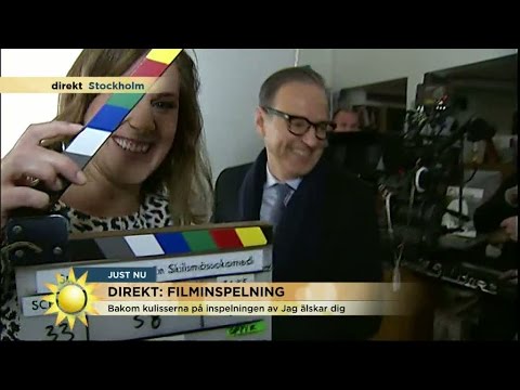 Tagning! Reporter Maria Forsblom regisserar storfilm - Nyhetsmorgon (TV4)