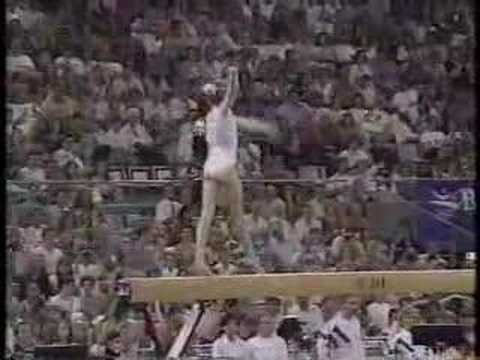 Shannon Miller - 1992 Olympics EF - Balance Beam