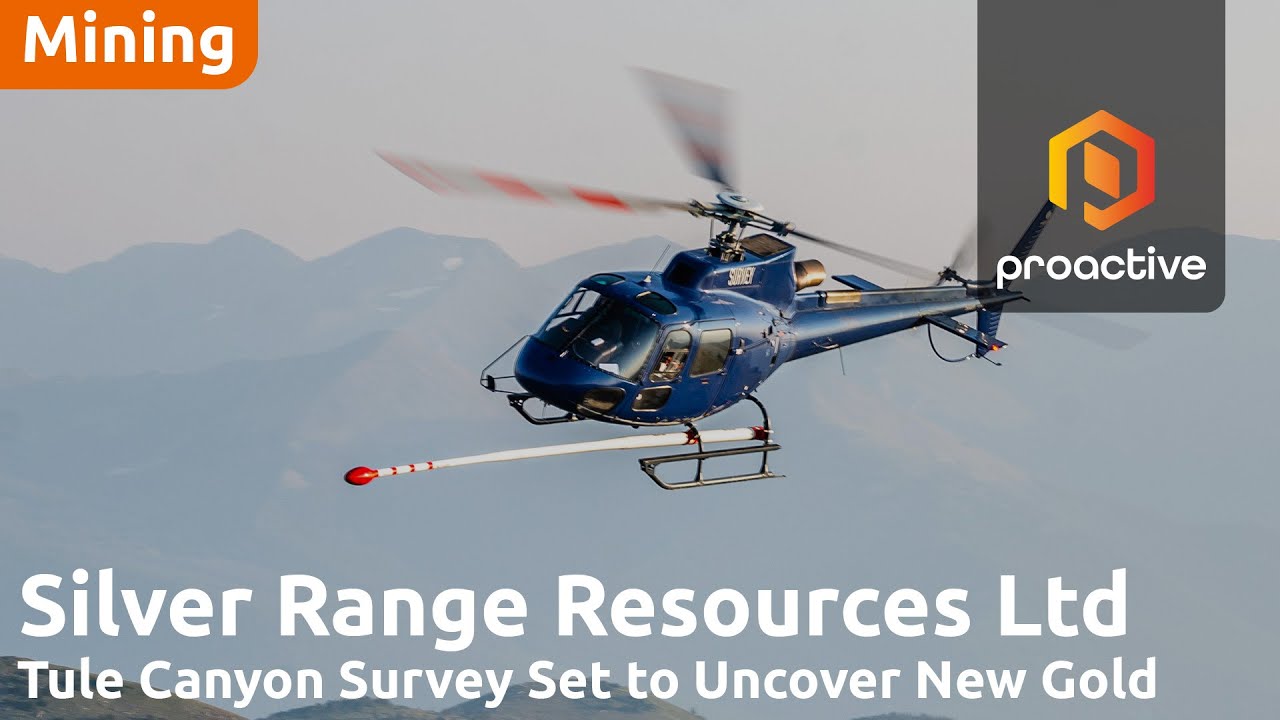 Silver Range partner begins airborne geophysical survey at Tule Canyon Gold-Silver property