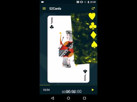 52Cards -Deck of Playing Cards Video