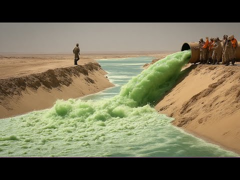 Egyptians Spilled Billion Tons of Unsalted Water into the Sahara Desert, the Result Was Insane