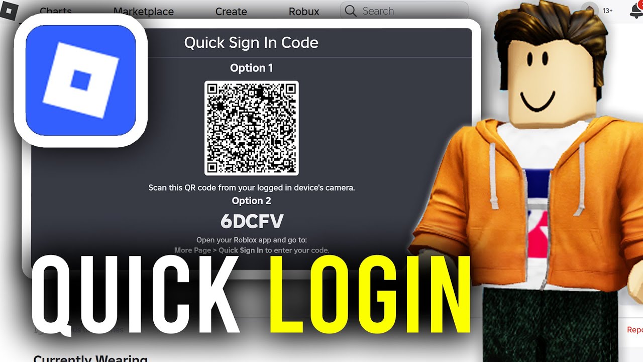 How To Quick Login On Roblox - Step By Step