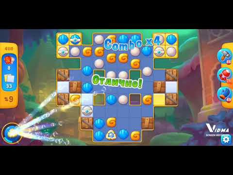 Fishdom. 4110 super hard level no boosters and diamonds