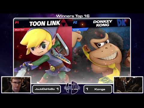 JojoDaHobo (Toon Link) vs. Konga (Donkey Kong) - Orbitar 86 - Winners Semis