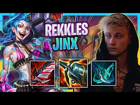 REKKLES IS INSANE WITH JINX! | FNC Rekkles Plays Jinx ADC vs Xayah!  Season 2023