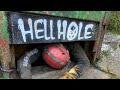 Woman Goes In Hell Hole Cave