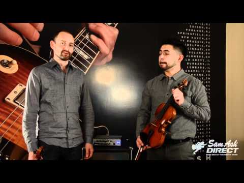 The Realist Acoustic Electric Violins at samash.com