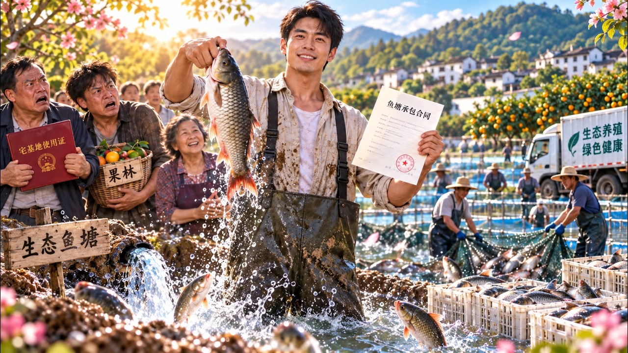 分家時兩個舅舅搶光宅基地和果林，只把臭水塘丟給我家！誰知塘底竟藏活泉，三年後我靠這口「廢塘」?
