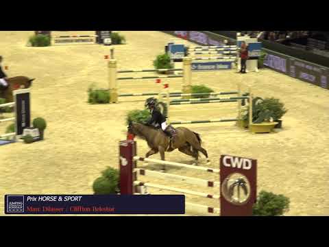 CSI5*W n°1 - Prix HORSE & SPORT - 1ère place ▶︎ Marc Dilasser & CLIFFTON BELESBAT