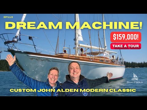 The NICEST Sailboat We've Ever Seen! A 1973 Custom Alden Ketch at $159k! [[SOLD]]