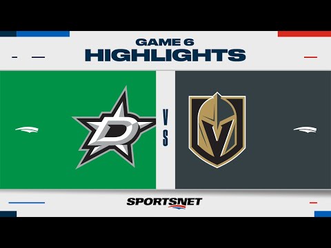 NHL Game 6 Highlights | Stars vs. Golden Knights - May 3, 2024