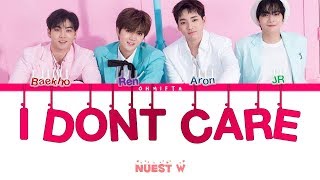Download lagu NU'EST W - 'I DON'T CARE' (with Spoonz) Lyrics [Color Coded_Han_Rom_Indo] Lirik Terjemahan Indonesia mp3