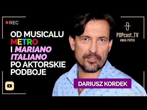 Star of the musical METRO and a lover of 90s cinema, Dariusz Kordek, in the podcast with Anna Popek.