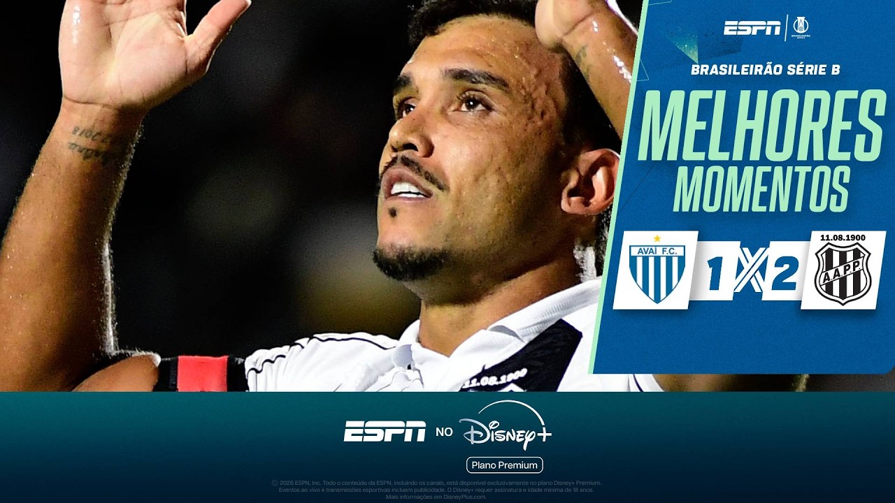 Avaí vs Ponte Preta Highlights