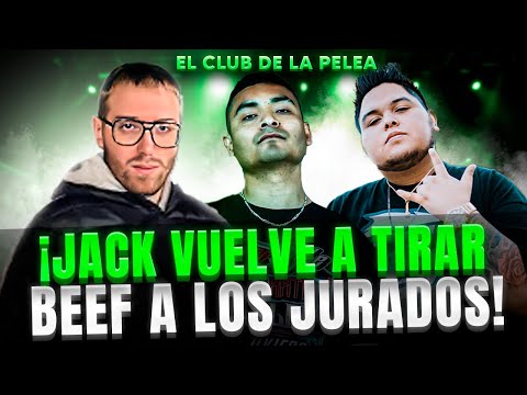 ¡JACK ADRENALINA VUELVE A TIRAR BEEF A LOS JURADOS! | ZTICMA VS JACK ADRENALINA EL CLUB DE LA PELEA
