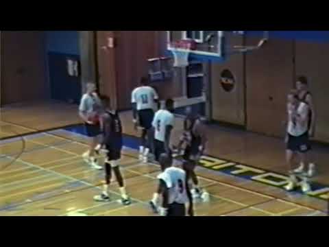 Charles Barkley Dunks on Karl Malone 1992 Dream Team practice#olympics #dreamteam#dunk #nba