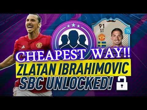 FIFA 17: CHEAPEST WAY TO GET POTM IBRAHIMOVIC ! FULL SBC ! (german)