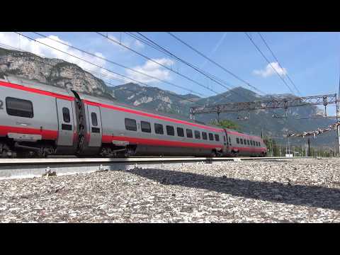 EUROSTAR FRECCIARGENTO ETR.600 IN TRANSITO A PERI. (VR) 17 - 8 - 2017