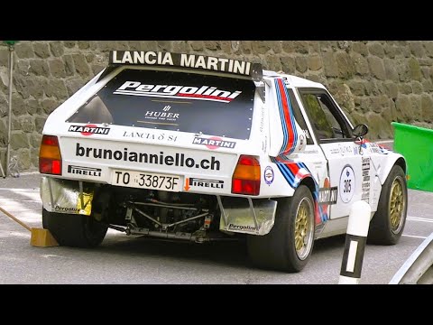 Top 15 Hillclimb Monsters - Lancia Delta S4, Ferrari 512 M - 18th Arosa Classic Car Hill Climb