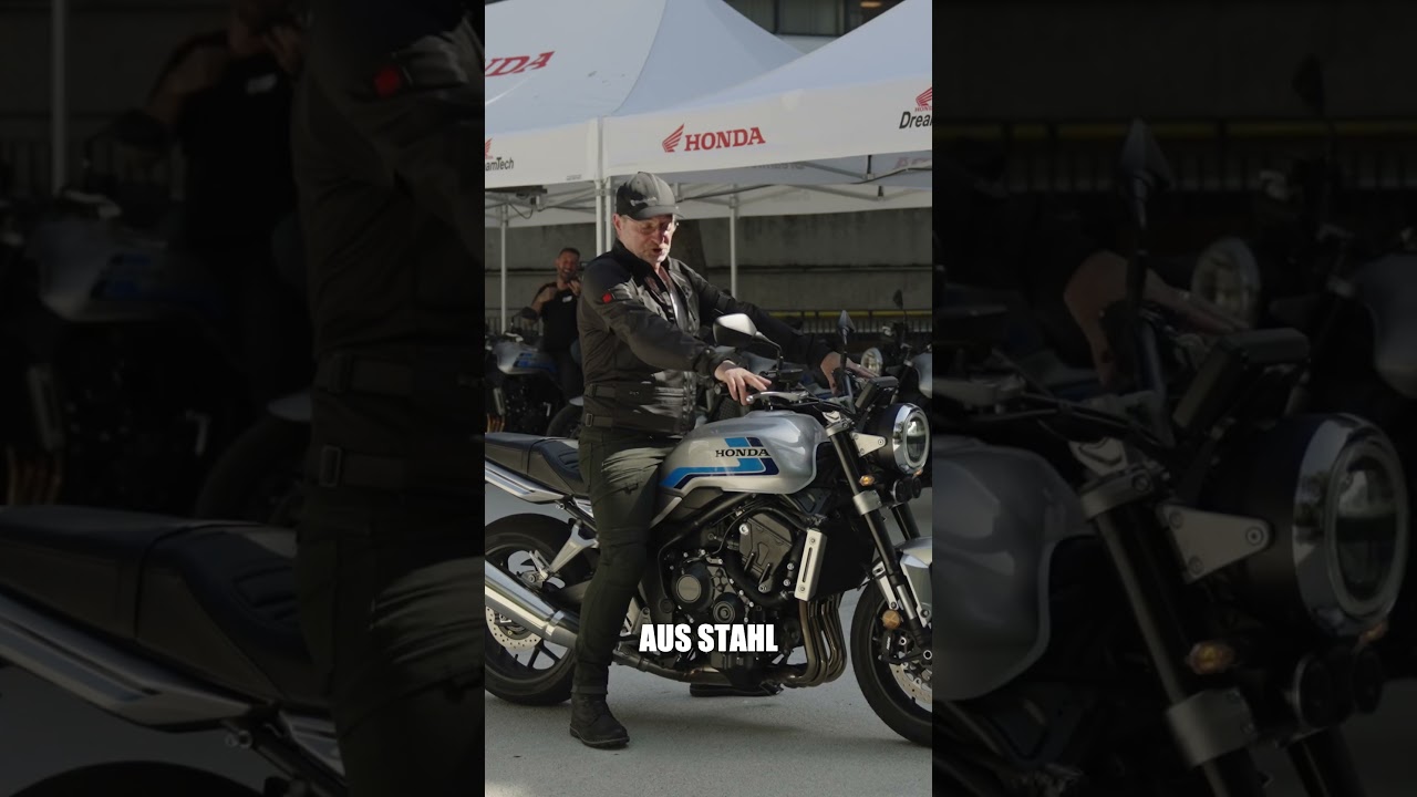 Sitzprobe auf der Honda CB1000F 💺