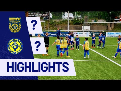 Ein D-Jugend Spiel wird zum Spektakel SC Sonnborn vs Dornap-Düssel extended Highlights (4K)