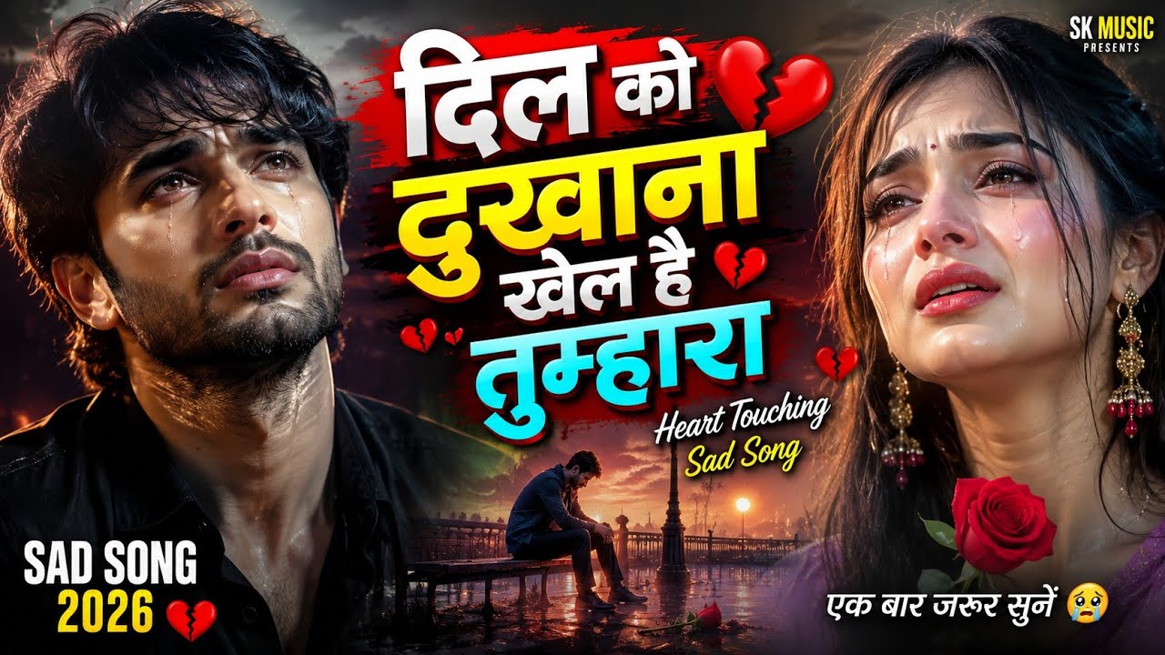 💔💔 दिल को दुखाना खेल है तुम्हारा | Heart Touching Hindi Sad Song 2026 |