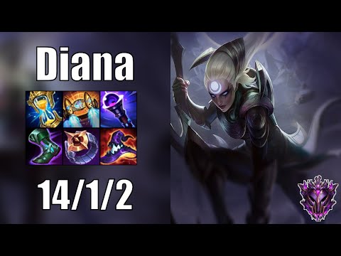MAD Lions UNF0RGIVEN Diana vs Trundle JUNGLE - Patch 12.5 euw1 MASTER