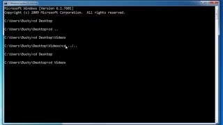 Windows Command Line Tutorial - 1 - Introduction t
