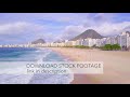 Aerial View Of Ipanema Beach In Rio De Janeiro Brazil Stock Footage