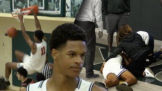 Download the video "Shareef O'Neal Goes DOWN TRYING to GET THE WIN! Shareef GOES OFF in Senior DEBUT!"