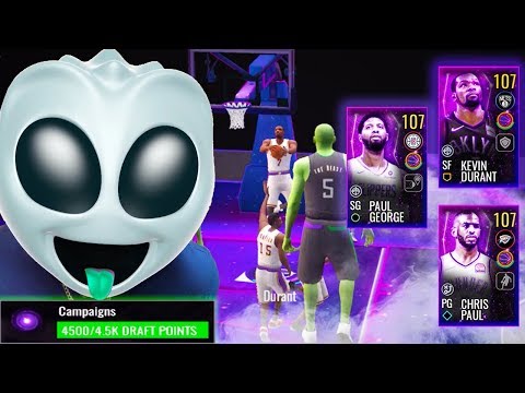 ALIEN FROM AREA 51 COMPLETING SPACEBALL CAMPAIGN! NBA Live Mobile 19 Season 3 Ep. 129