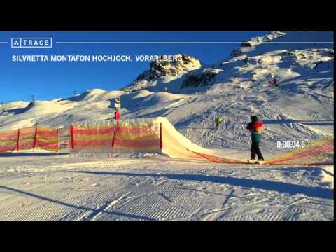 Trace: Skiing - Daniel Ansermet at Silvretta Montafon Hochjoch