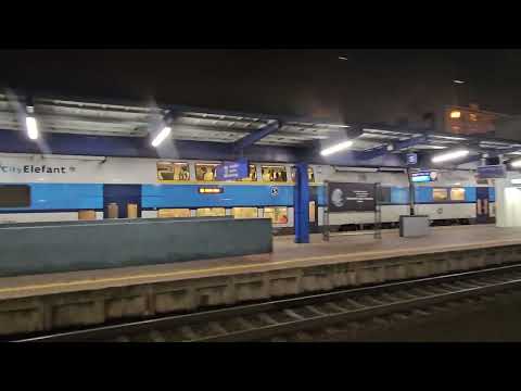 Praha, Libeň v noci, průchod nádražím,,,,,Prague-Libeň at Night – Station Walk & Nighttime Mood