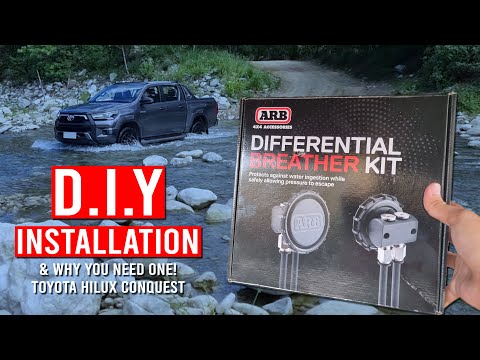 ARB Differential Breather Kit Installation | Toyota Hilux Conquest