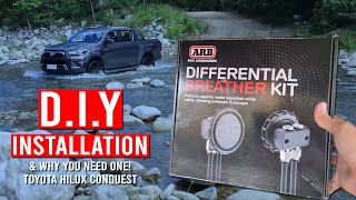 ARB Differential Breather Kit Installation | Toyota Hilux Conquest