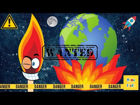 Jan Brzechwa - Zapałka | Animowane wierszyki dla dzieci | Bajki edukacyjne