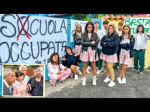 OCCUPAZIONE🚫 ILARY E ZIA NICOLE E TUTTI I NOSTRI COMPAGNI DI CLASSE SI CHIUDONO DENTRO LA SCUOLA!