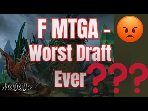 F MGTA – Worst MTG Draft Ever??? (Magic the Gathering Arena Limited)