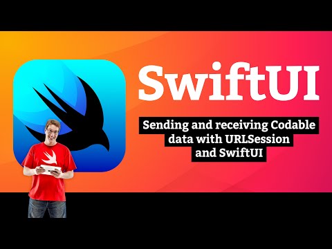 Sending and receiving Codable data with URLSession and SwiftUI – Cupcake Corner SwiftUI Tutorial 2/9 thumbnail