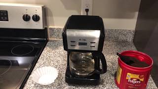 How To Make Coffee with Mr. Coffee and Folgers