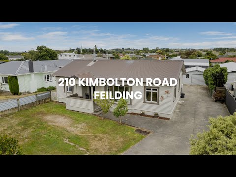 210 Kimbolton Road, Feilding, Manawatu, 3房, 1浴, House